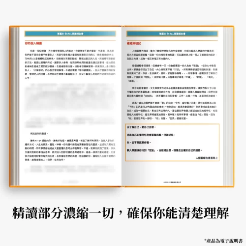 人類圖報告書賺錢指引介紹產品圖10