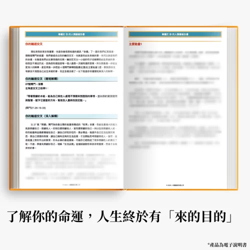 人類圖報告書命運介紹產品圖7