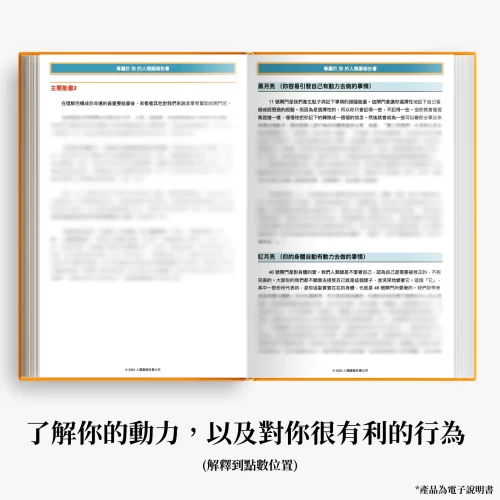 人類圖報告書主要能量2介紹產品圖9